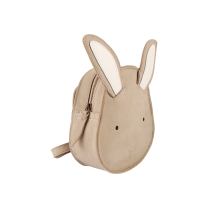 Donsje Kapi Classic Backpack Bunny - Taupe Nubuck