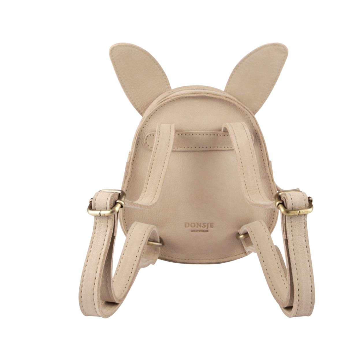 Donsje Kapi Classic Backpack Bunny - Taupe Nubuck