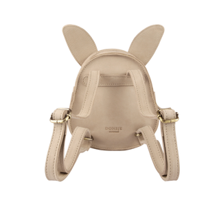 Donsje Kapi Classic Backpack Bunny - Taupe Nubuck