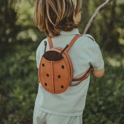 Donsje Mur Backpack l Lady Bird - Walnut Nubuck