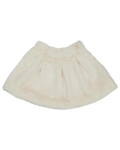 Donsje Isabelle Skirt - Off White Teddy