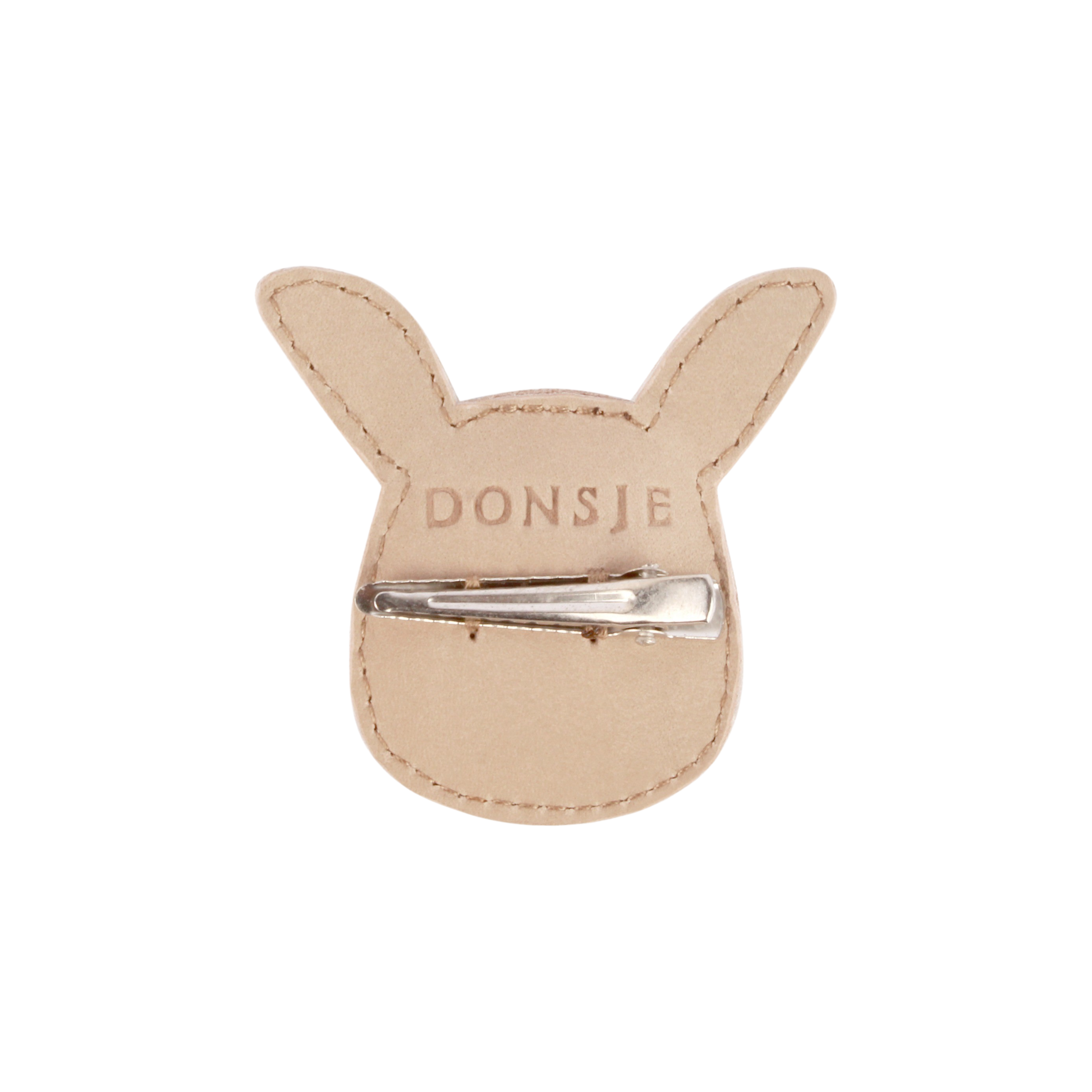 Donsje Josy Classic Hairclip Bunny - Taupe Nubuck