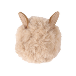 Donsje Ploto Hairclip Fluffy Bunny - Warm Beige Soft Faux Fur