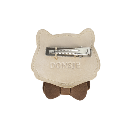 Donsje Ceesie Clip l Cat - Powder Metallic Nubuk