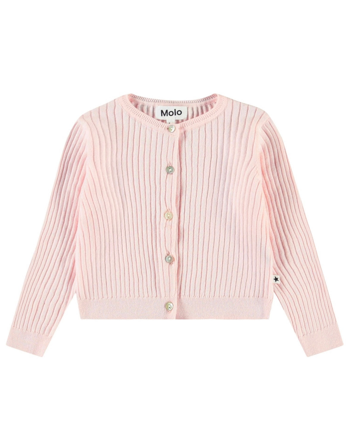 Molo Gabby Baby Cardigan - Charlotte Pink