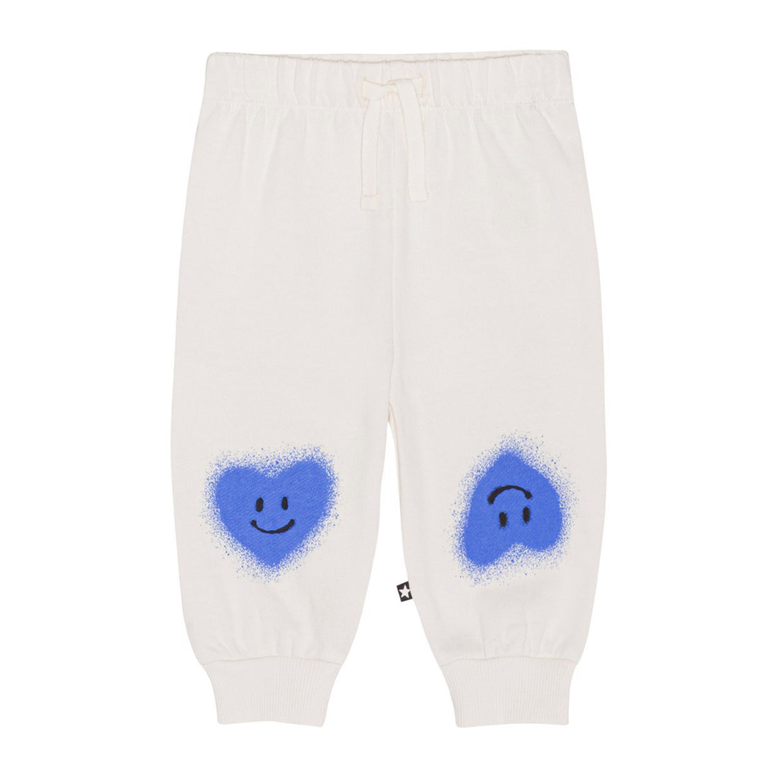 Molo Simeon Soft Pants - Blue Heart