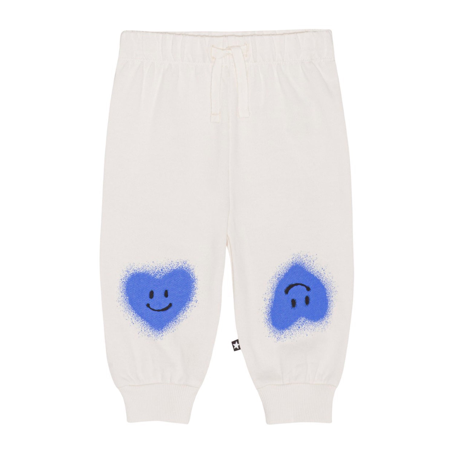 Molo Simeon Soft Pants - Blue Heart