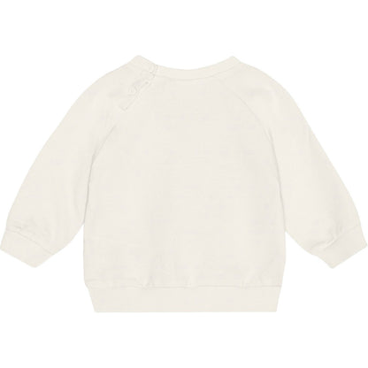 Molo Disc Baby Sweatshirt - Blue Heart