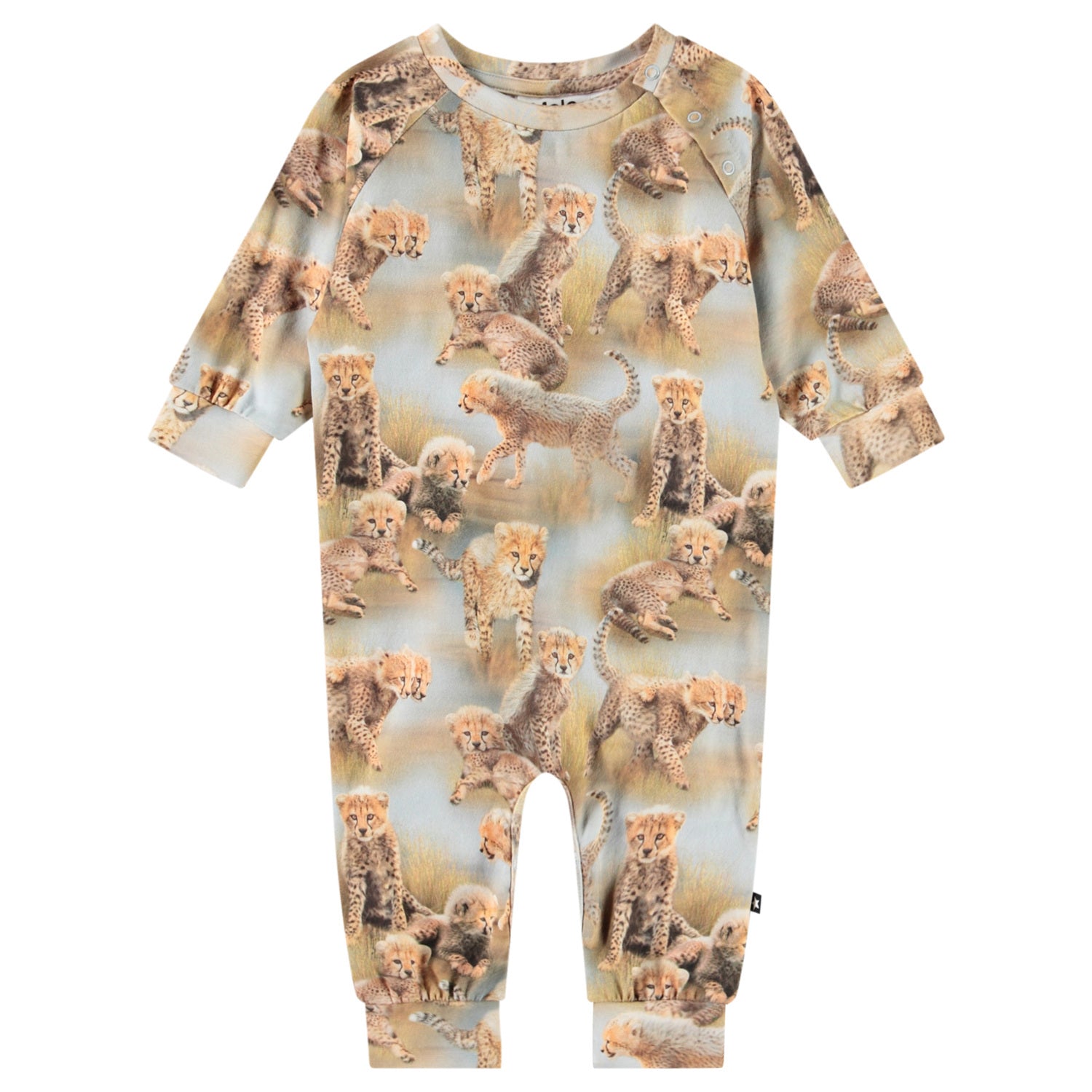 Molo Fairfax Baby Jumpsuit - Cheetah Cubs