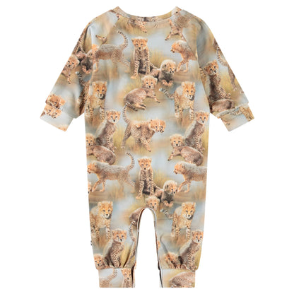 Molo Fairfax Baby Jumpsuit - Cheetah Cubs