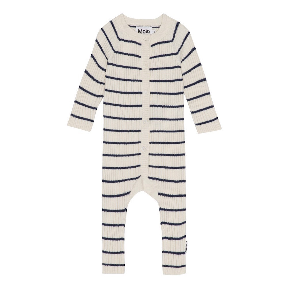 Molo Farley Jumpsuit - Cloud Stripe