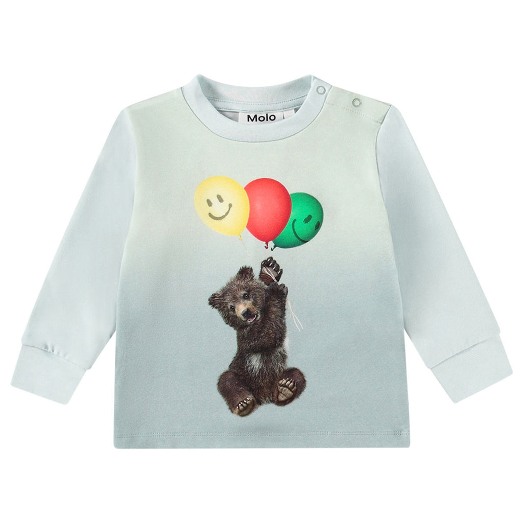 Molo Eloy Baby T-Shirt - Balloon Bear