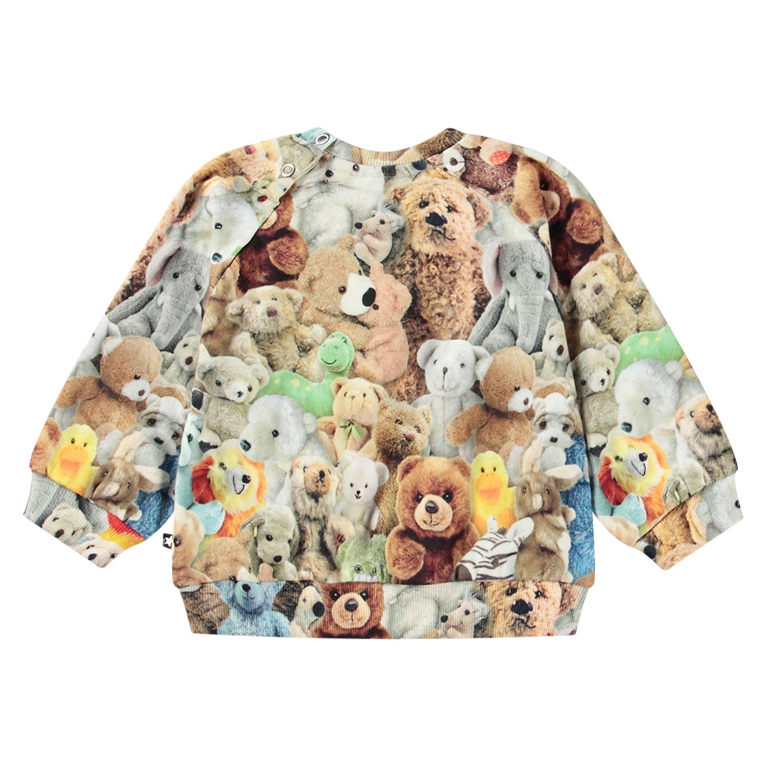 Molo Disc Baby Sweatshirt - Teddy Friends