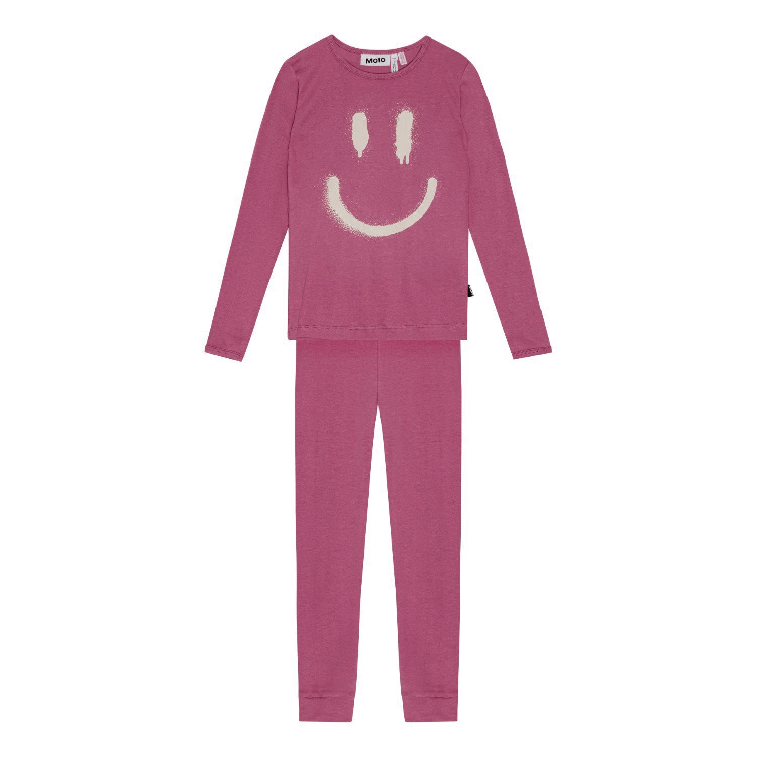 Molo Lue Pajama Set - Dark Rose