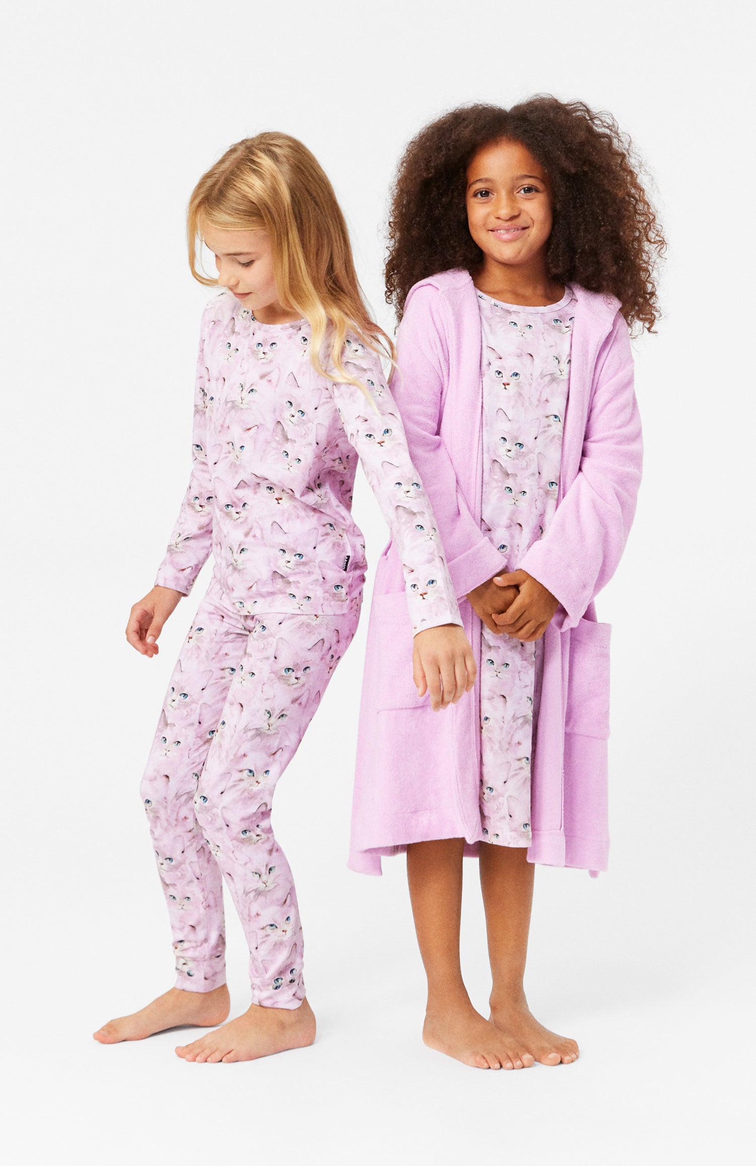 Molo Lue Pajama Set - Lavender Aquarelle