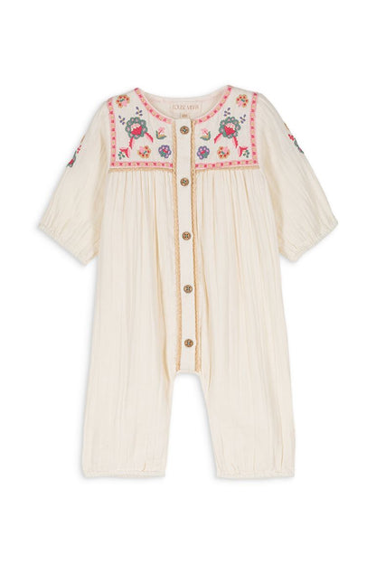 Louise Misha Lilane Jumpsuit - Cream