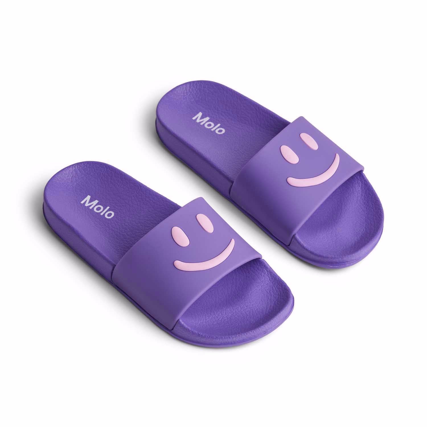 Molo Zhappy Slide Sandals - Purple Glo