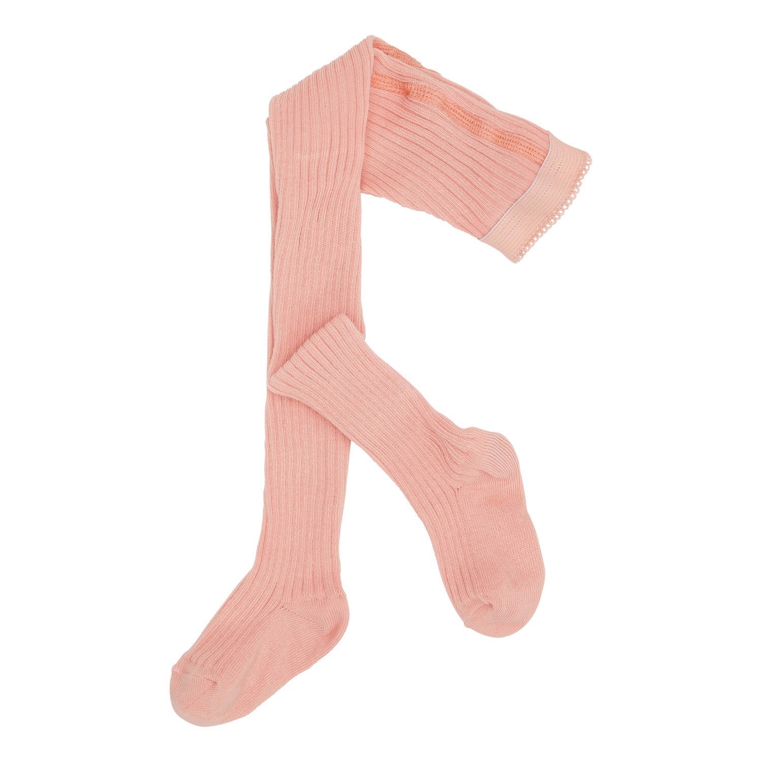 Molo Rib Tights - Petal Blush