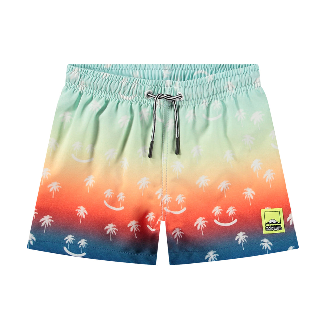 Molo Niko Swim Short - Palmtree Smile