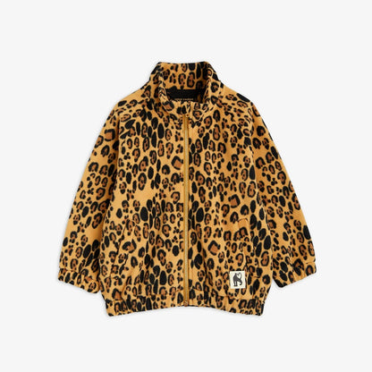 Mini Rodini Leopard Fleece Jacket - Beige