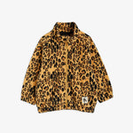 Mini Rodini Leopard Fleece Jacket - Beige