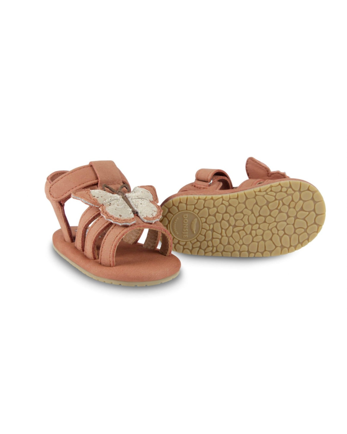 Donsje Tuti Sky Sandals | Papillon - Walnut Nubuck