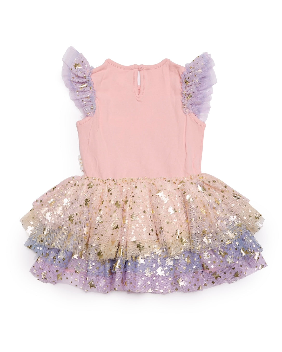 Huxbaby Reindeer Friends Tulle Dress - Candy