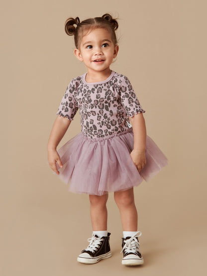 Huxbaby Rib Ballet Dress - Jaguar