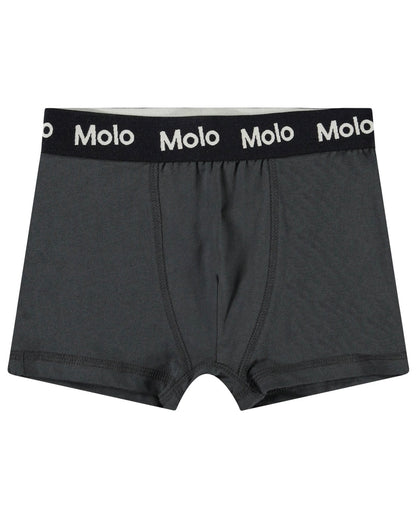 Molo Justin 2-Pack Underwear - Football Black