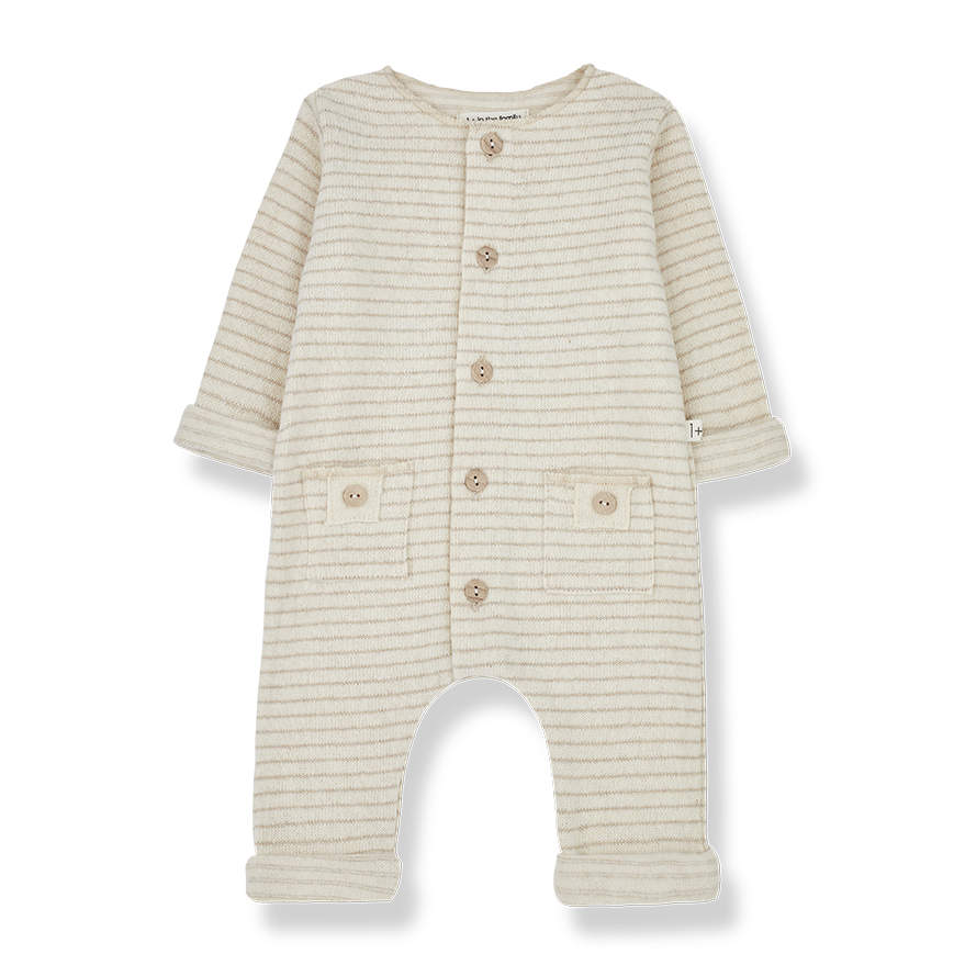 1+ in the Family Achille Jumpsuit - Ecru