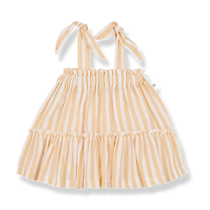 1 + In The Family Araia Dress - Peach