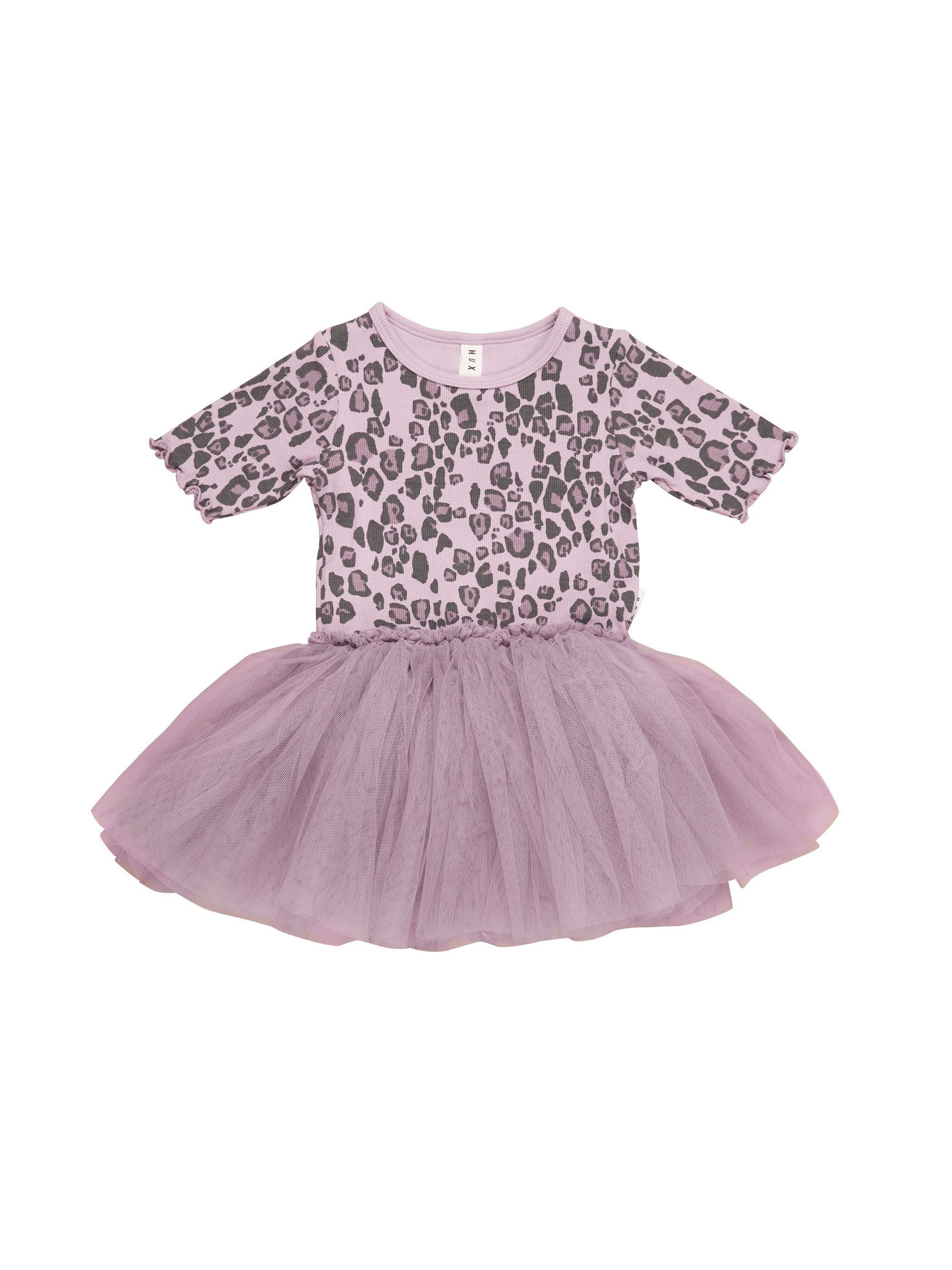 Huxbaby Rib Ballet Dress - Jaguar