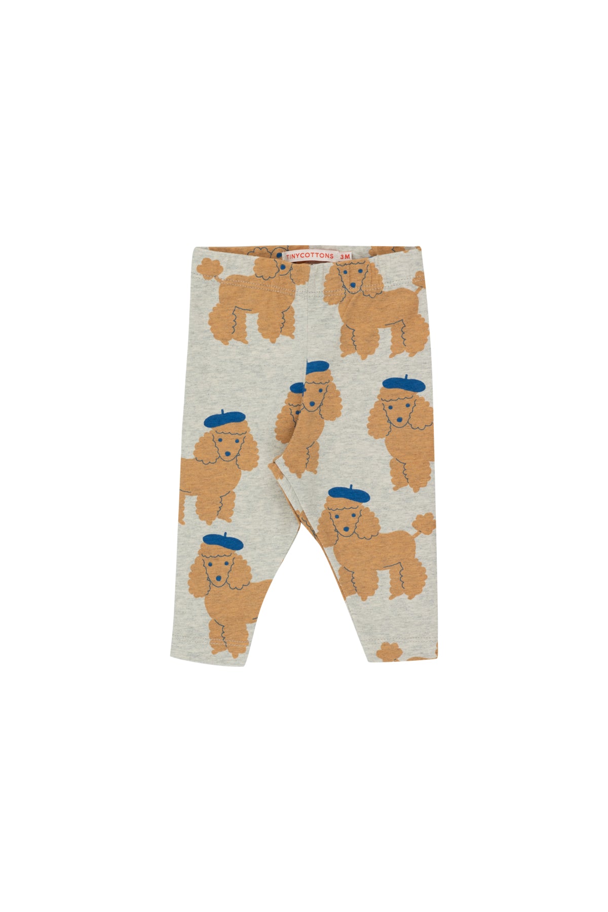 Tiny Cottons Tiny Poodle Baby Pant - Light Grey Heather