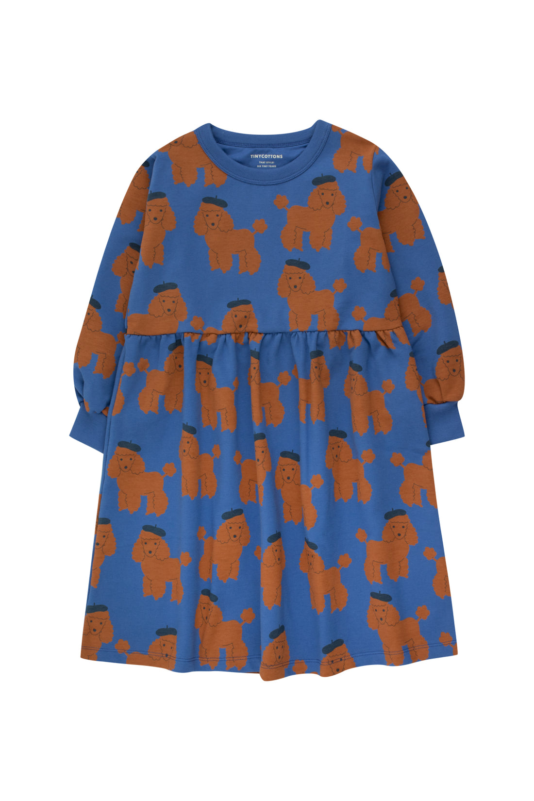 Tiny Cottons Tiny Poodle Dress - Cobalt Blue