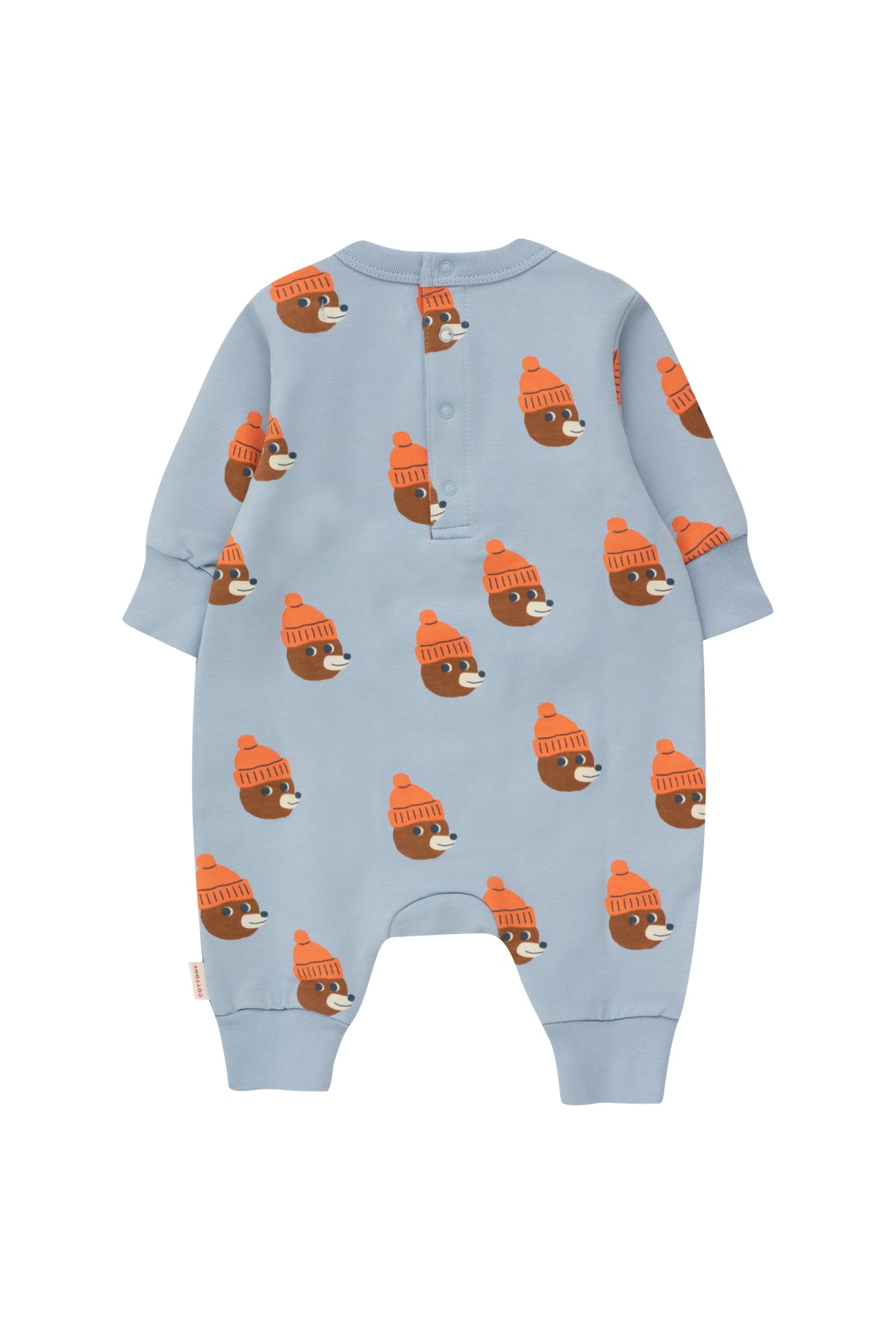 Tiny Cottons Bears One Piece - Dark Grey