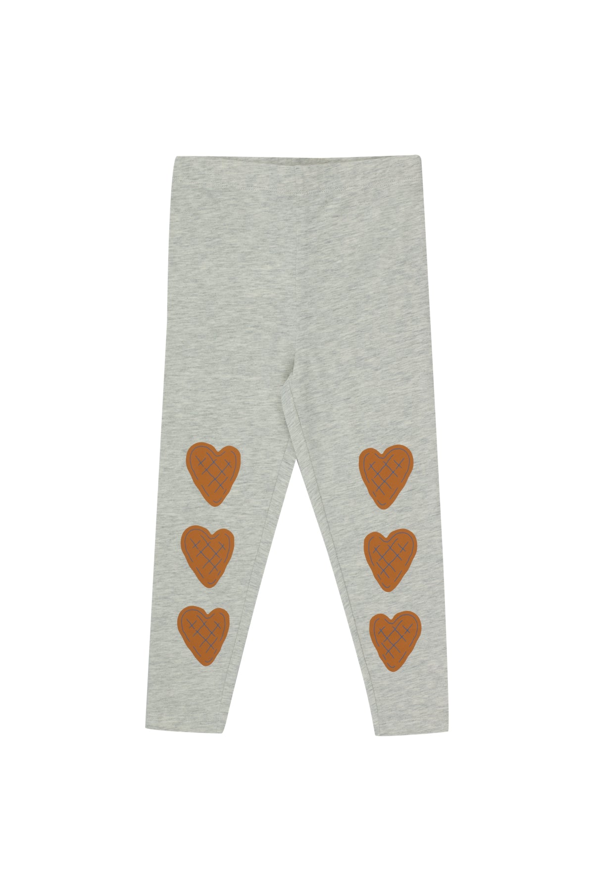 Tiny Cottons Hearts Pant - Light Grey Heather