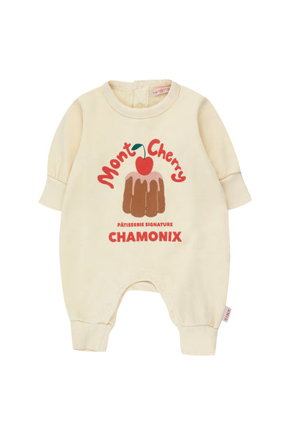 Tiny Cottons Mont Cherry One Piece - Light Cream