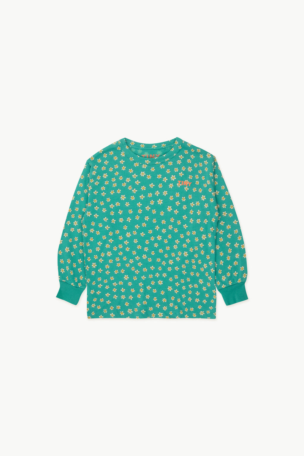 Tiny Cottons Daisies Tee - Green