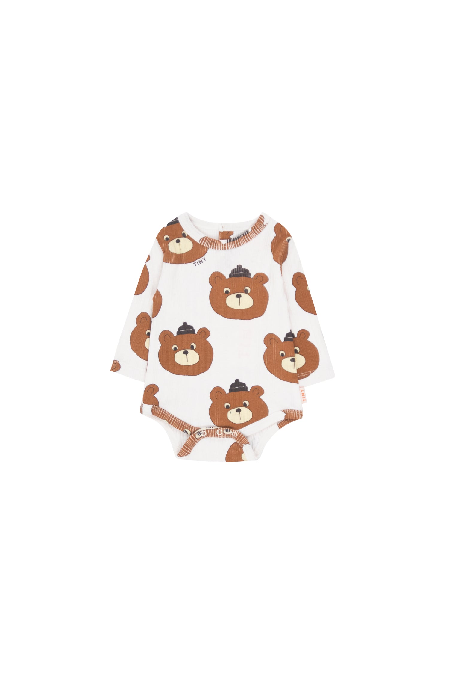 Tiny Cottons Bears Body - Light Cream Heather