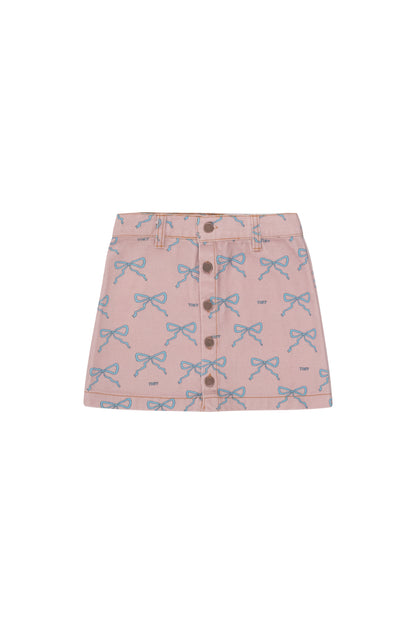 Tiny Cottons Bow Skirt - Taupe