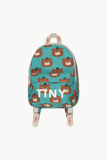 Tiny Cottons Bears Backpack - Emerald