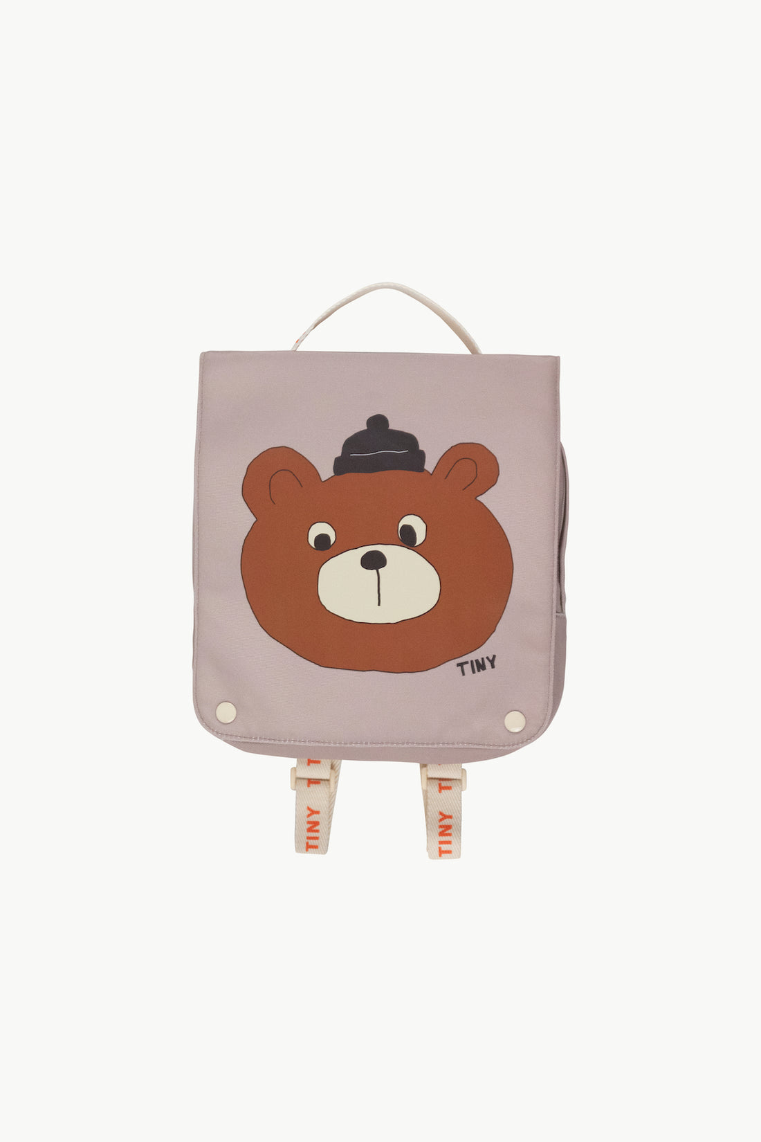 Tiny Cottons Bear Toddler Backpack - Taupe