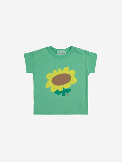 Bobo Choses Sunflower T-Shirt - Light Green