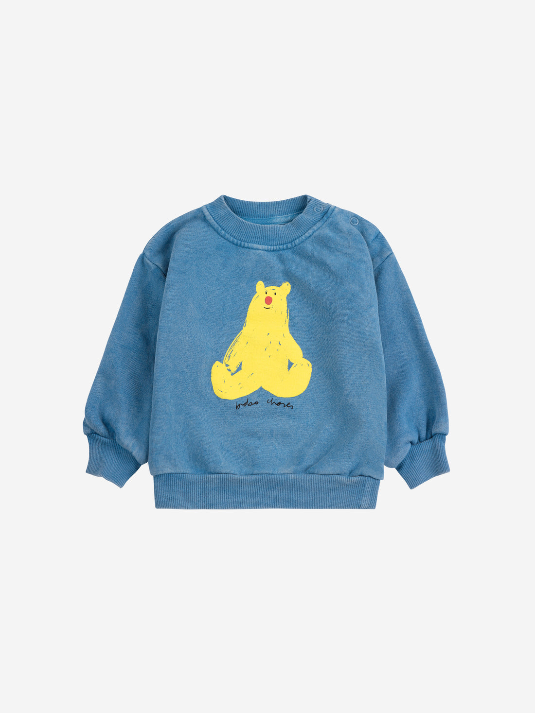 Bobo Choses Hug Me Bear Sweatshirt - Blue