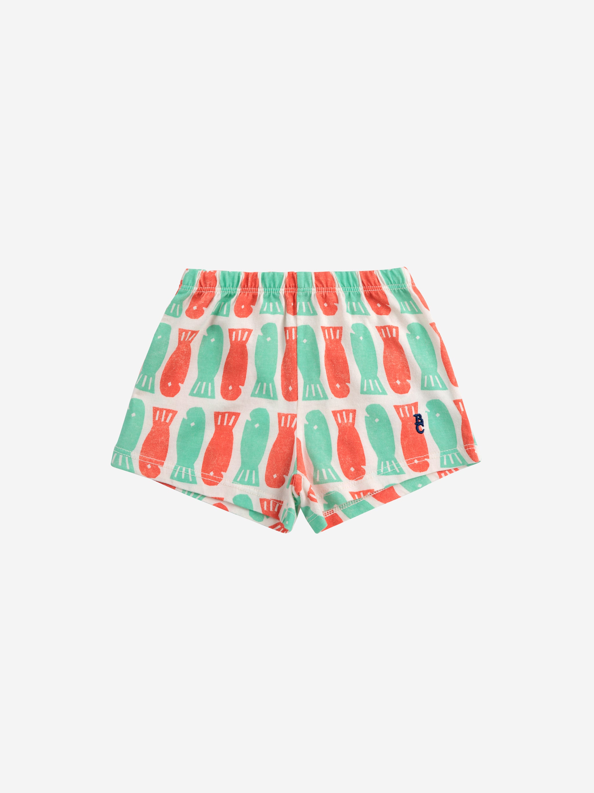 Bobo Choses Lucky Fish All Over Shorts - Off White