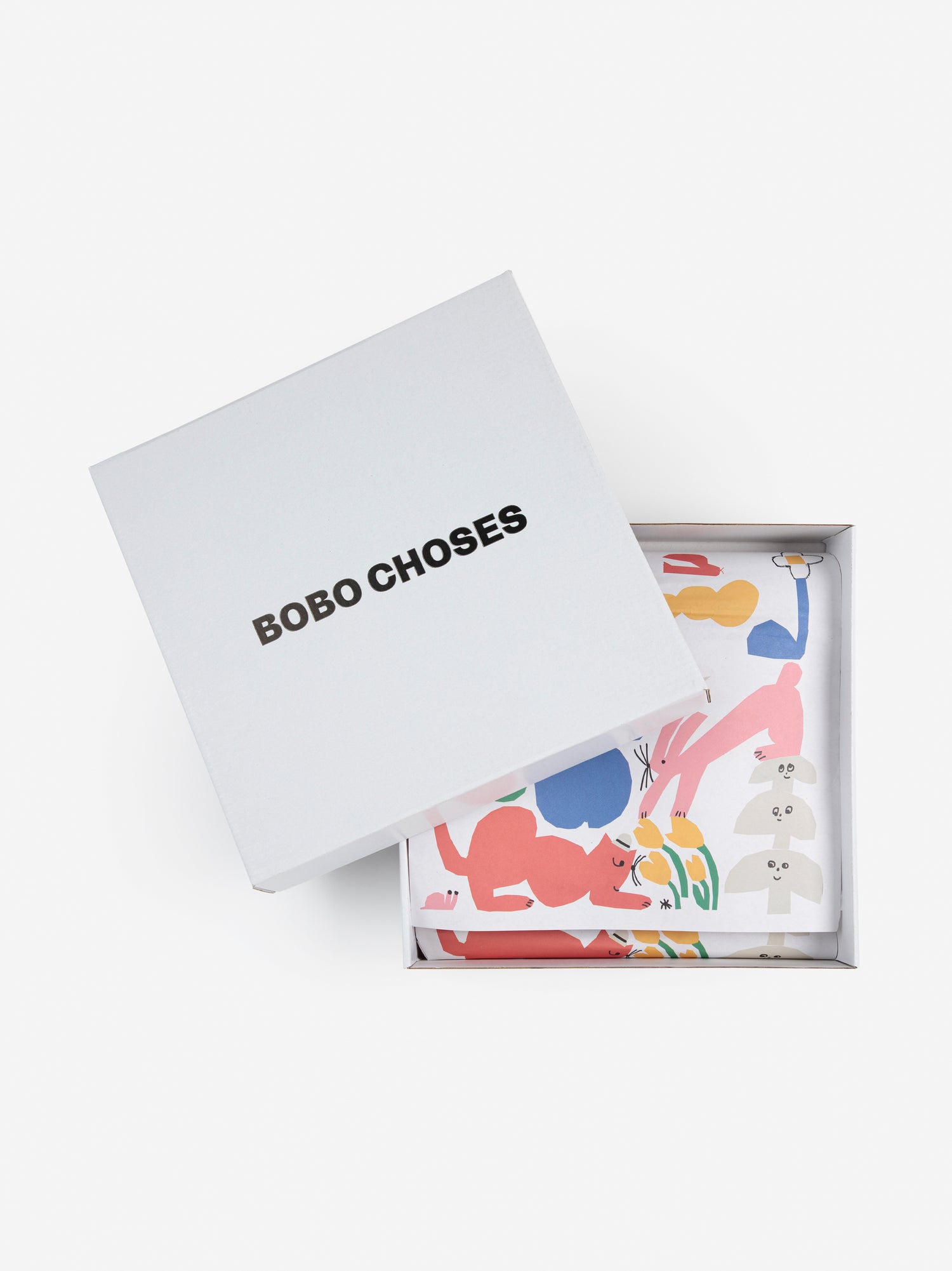 Bobo Choses Lucky Fish Knitted Set - Off White