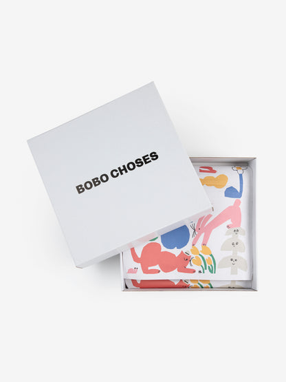 Bobo Choses Lucky Fish Knitted Set - Off White