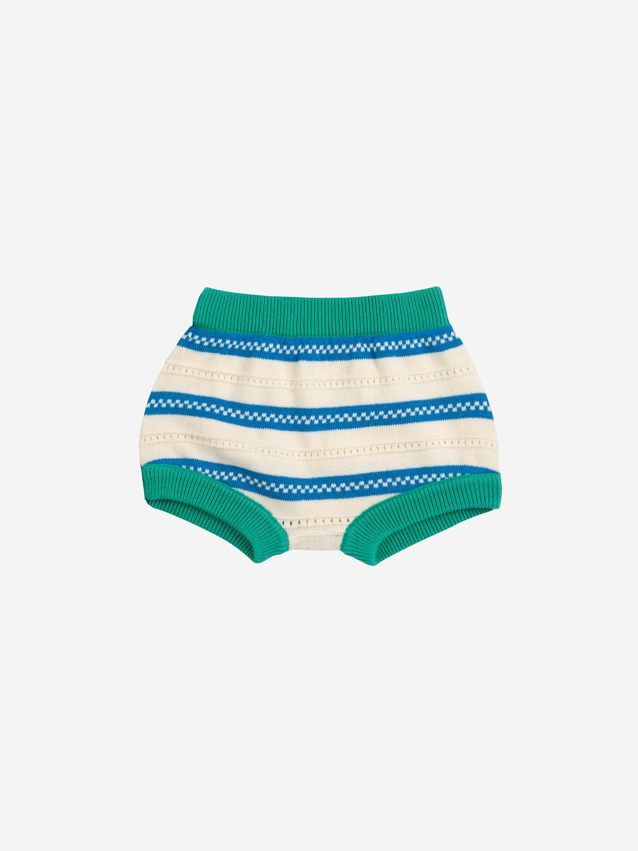 Bobo Choses Lucky Fish Knitted Set - Off White