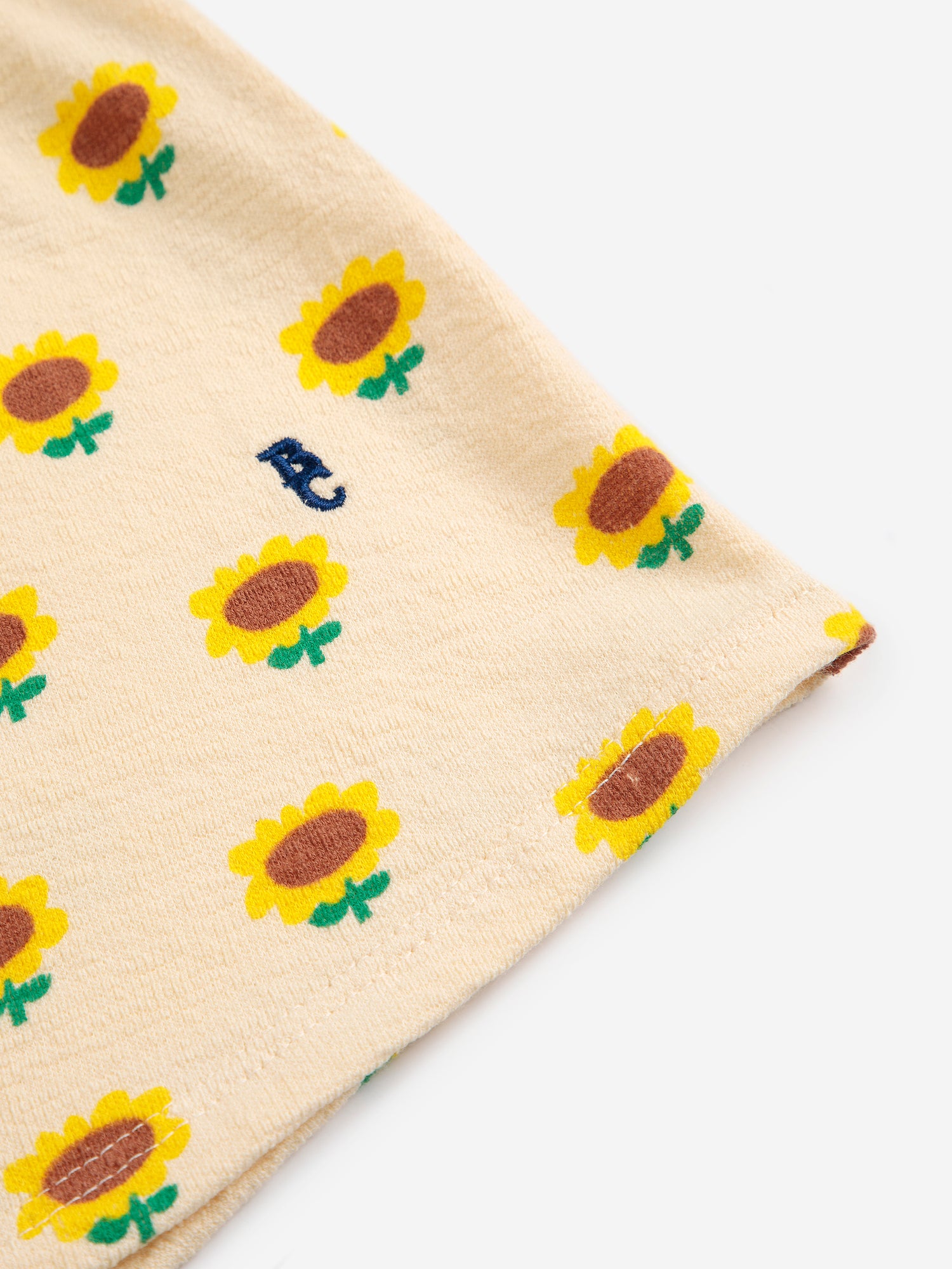 Bobo Choses Sunflowers All Over Shorts - Off White