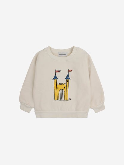 Bobo Choses Baby Faraway Castle Sweatshirt - Off White